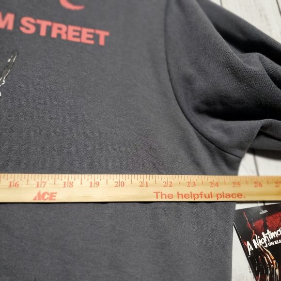 A Nightmare On Elm Street Hoodie Pullover Sweatshirt Freddy Krueger Mens XL New - Picture 6 of 10